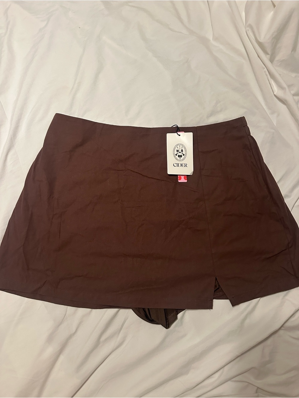 Cider Brown skort NWT